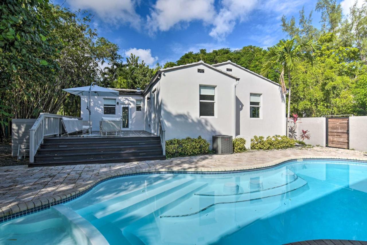 Modern Miami Villa With Pool Oasis About 5 Mi To Beach! Biscayne Park Luaran gambar