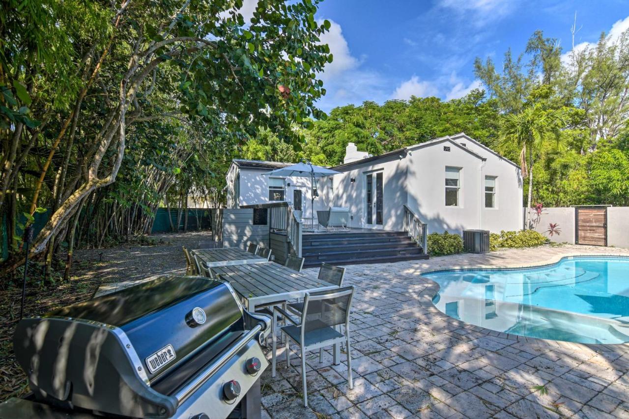 Modern Miami Villa With Pool Oasis About 5 Mi To Beach! Biscayne Park Luaran gambar